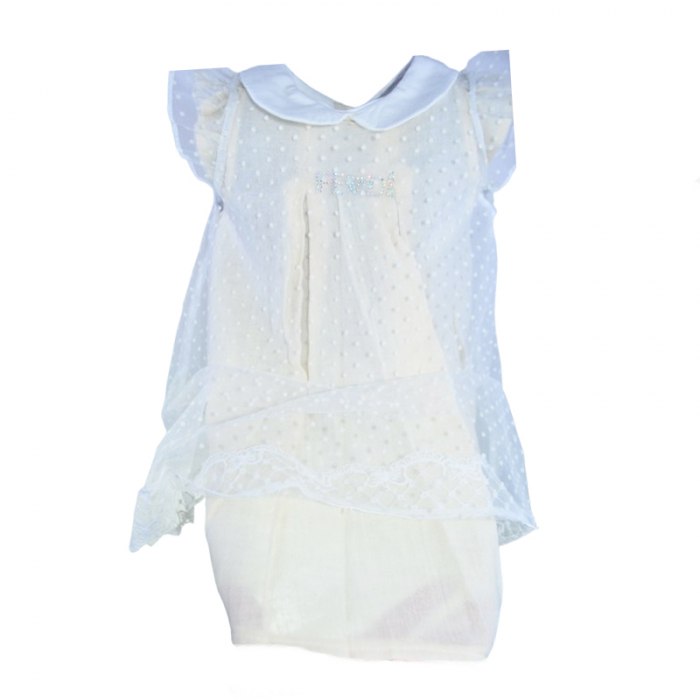 Rochie pentru fete Mini Junior RCH-MJ3, Crem [6]