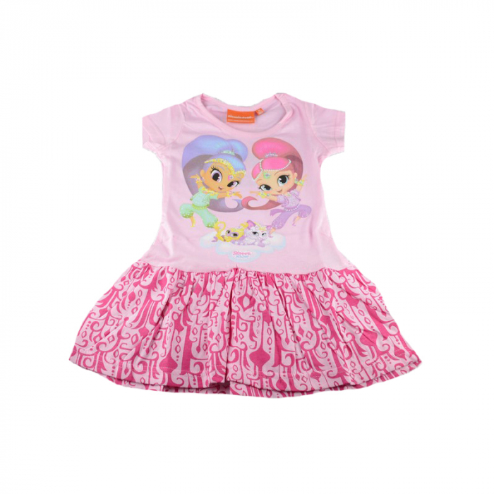 Rochita pentru fete Setino Shimmer Shine 640-064R-128, Roz [1]