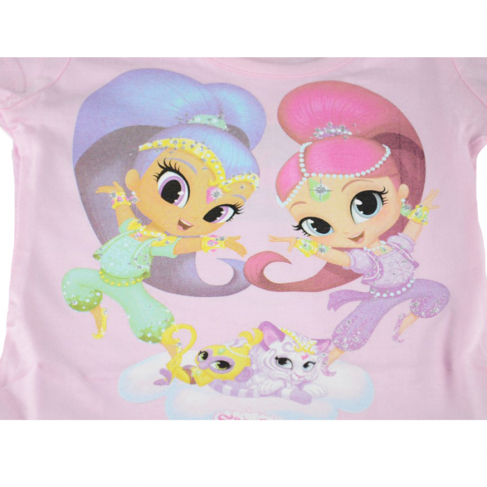 Rochita pentru fete Setino Shimmer Shine 640-064R-128, Roz [3]