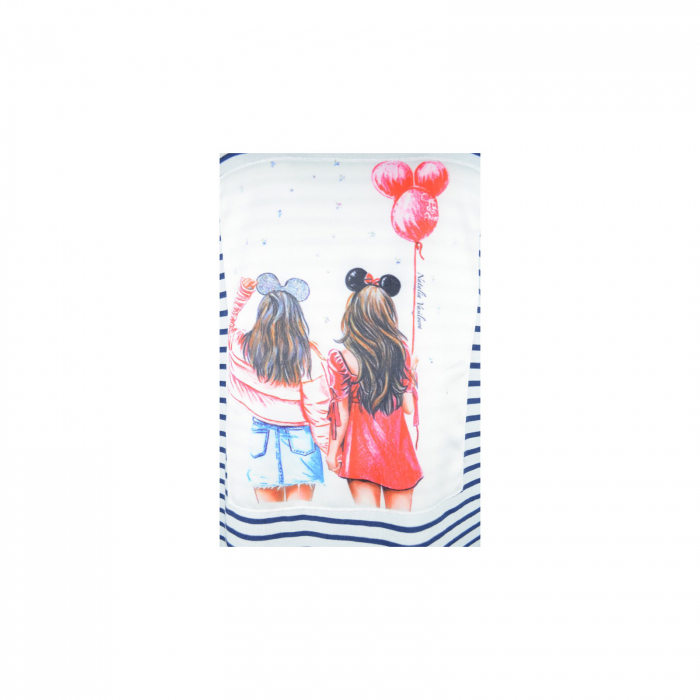 Rochita de vara pentru fete Mini Junior 116-45_116 cm, Multicolor [3]