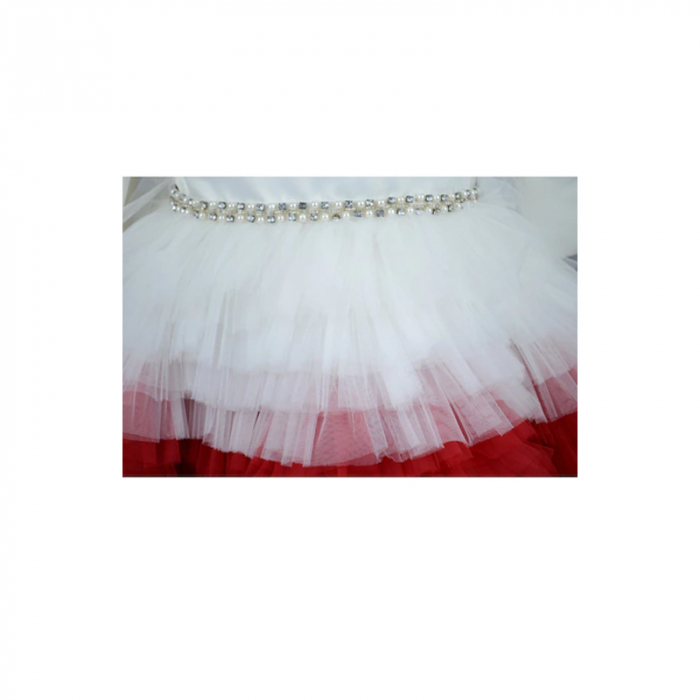 Rochita eleganta pentru fete Colibri 709TL, Alb [2]
