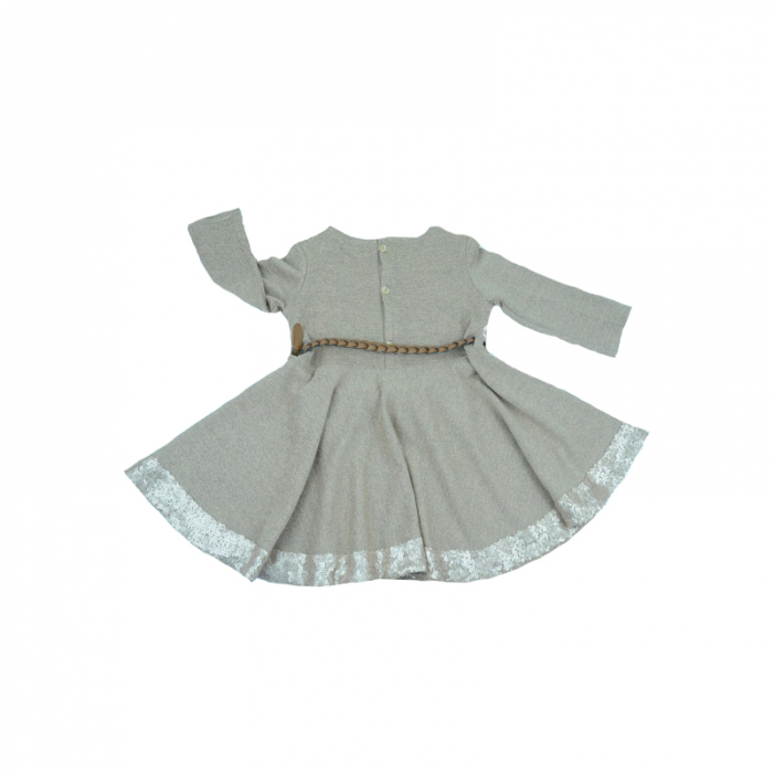Rochita eleganta pentru fete Colibri REF1-MA-62, Crem [3]