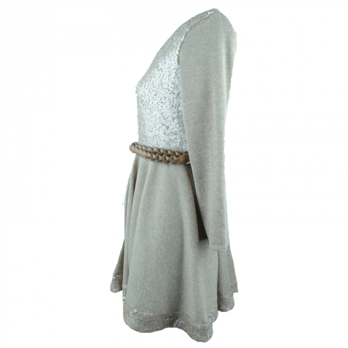 Rochita eleganta pentru fete Colibri REF1-MA-62, Crem [6]