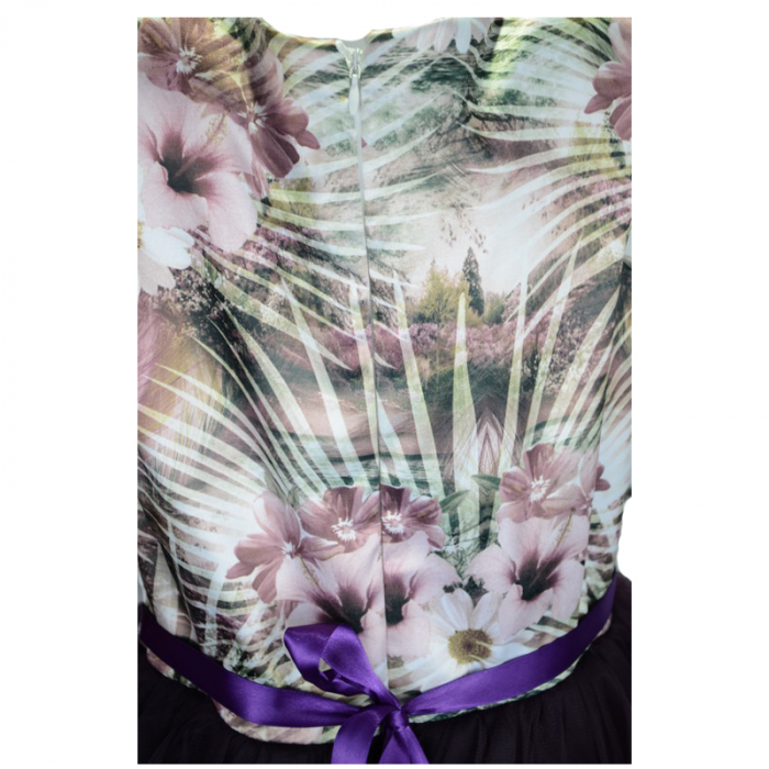 Rochita eleganta pentru fete Colibri RSMM3-128-cm, Multicolor [2]