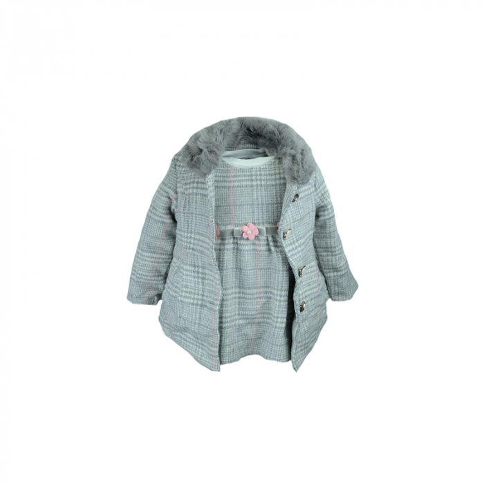 Rochita eleganta pentru fete Happy House HH221-92-cm, Gri [1]