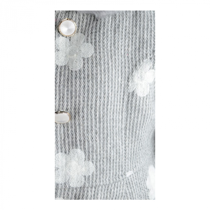 Rochita eleganta pentru fete Happy House HH225-104-110-cm, Gri [2]