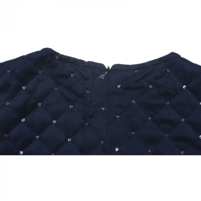 Rochita eleganta pentru fete Happy House HH72-104-110-cm, Bleumarin [2]