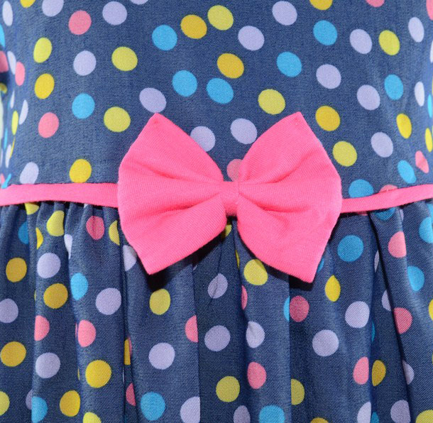 Rochita eleganta pentru fete Mewa MWA014-116, Bleumarin [2]