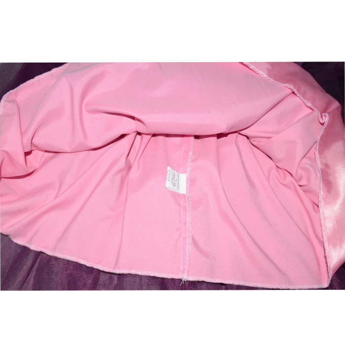 Rochita eleganta pentru fete Micul Vip RFMV1-140-cm, Mov [4]