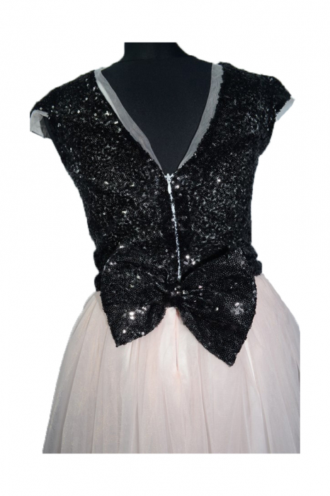 Rochita eleganta pentru fete Micul Vip RMV3-N-104, Negru [4]