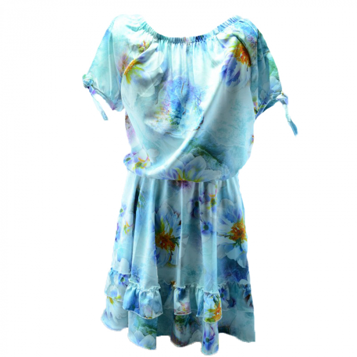 Rochita eleganta pentru fete Mini Junior 00-002-128, Multicolor [4]