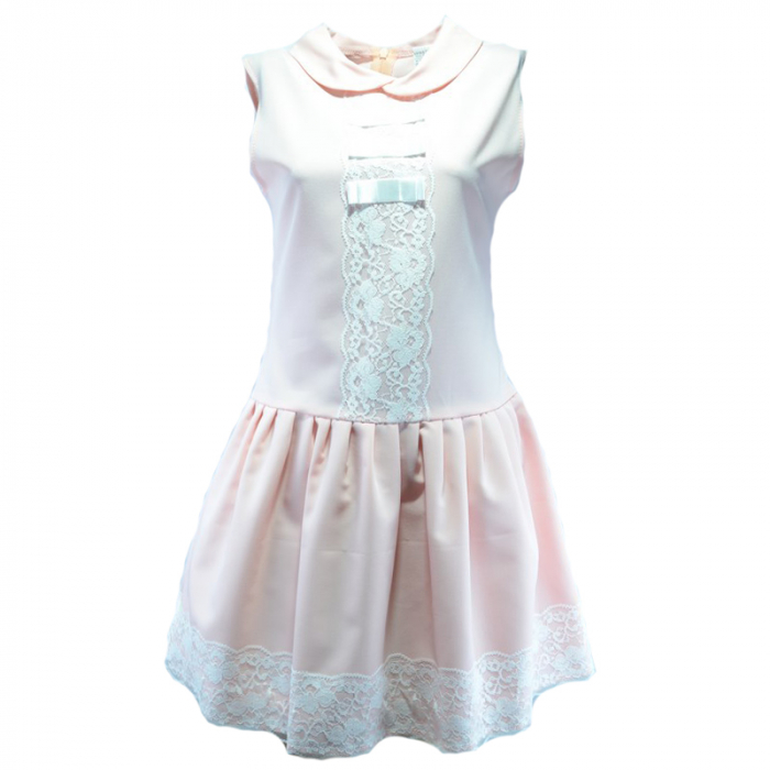 Rochita eleganta pentru fete Mini Junior ANBJ5-98, Roz [1]
