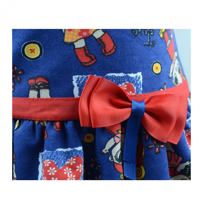 Rochita eleganta pentru fete Mini Junior ASJ7-104, Multicolor [3]