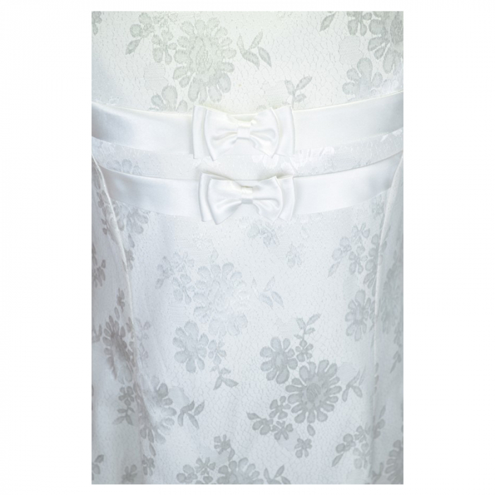 Rochita eleganta pentru fete Mini Junior FNA2-134-cm, Alb [3]