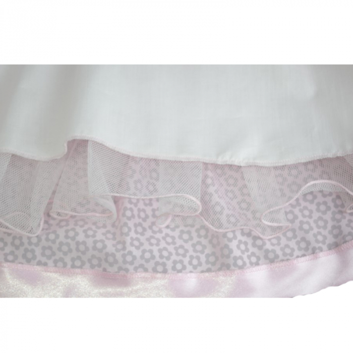 Rochita eleganta pentru fete Mini Junior FRR-122-cm, Roz [4]