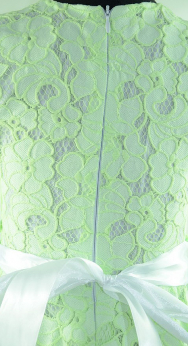 Rochita eleganta pentru fete Mini Junior MWA017-104, Verde [3]