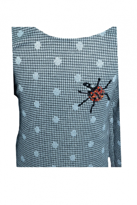 Rochita eleganta pentru fete Mini Junior P-138-98, Multicolor [3]