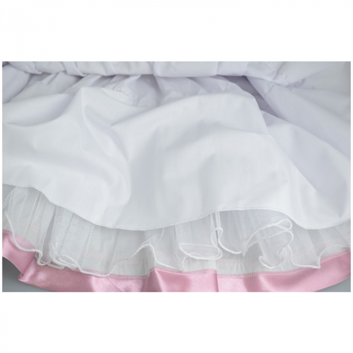 Rochita eleganta pentru fete Mini Junior R2F4-116-cm, Alb [4]