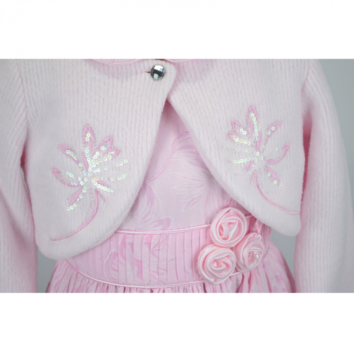 Rochita eleganta pentru fete Mini Junior RB9-104-cm, Roz [3]