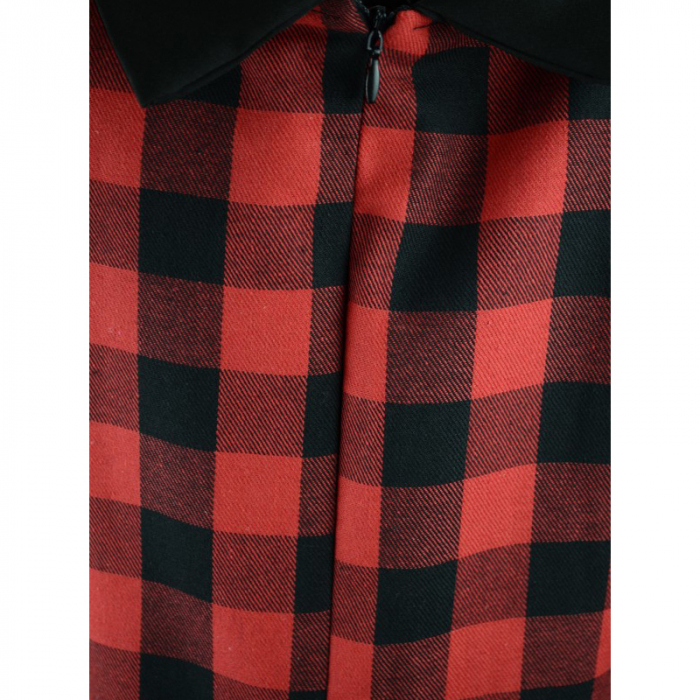 Rochita eleganta pentru fete Mini Junior RE-2-122-cm, Rosu [2]