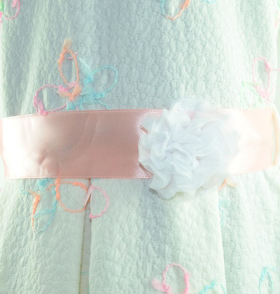 Rochita eleganta pentru fete Mini Junior REF84-140, Alb [2]