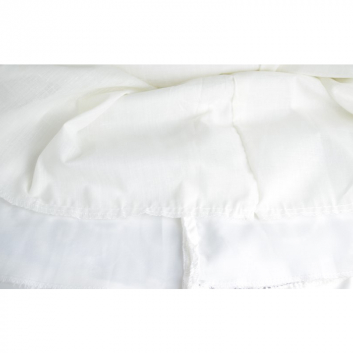 Rochita eleganta pentru fete Mini Junior RM-1-128-cm, Alb [4]