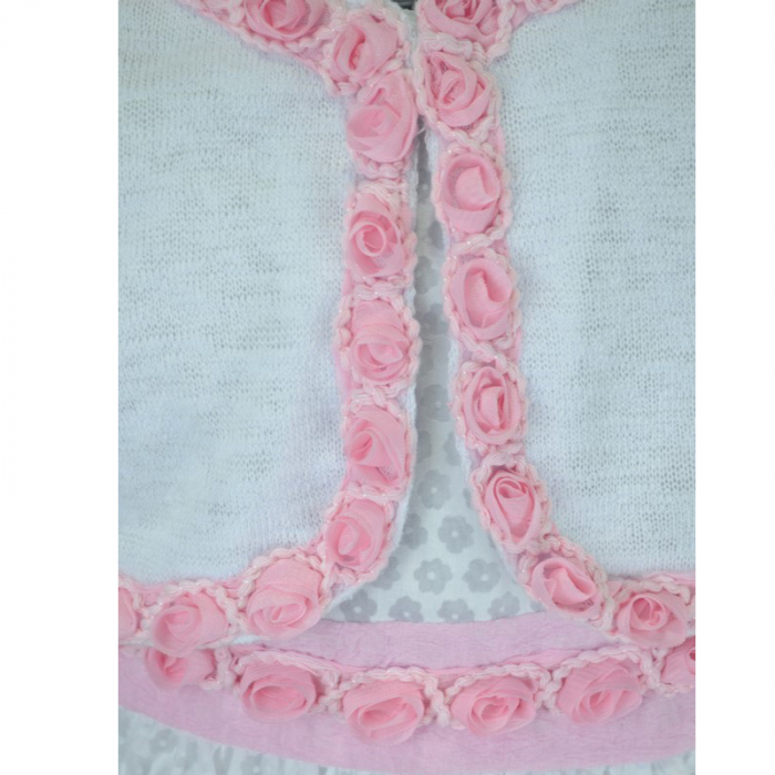 Rochita eleganta pentru fete Mini Junior RM-6-116-cm, Gri [3]