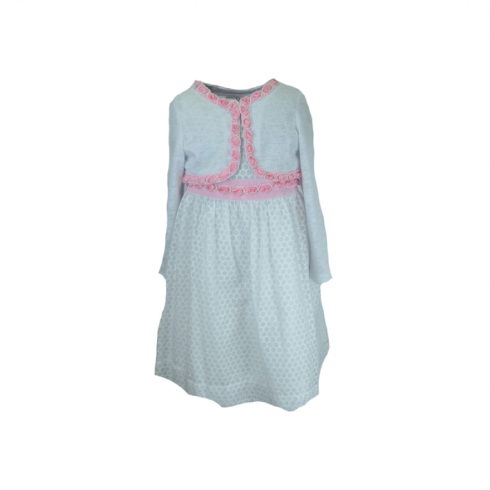 Rochita eleganta pentru fete Mini Junior RM-6-116-cm, Gri [1]