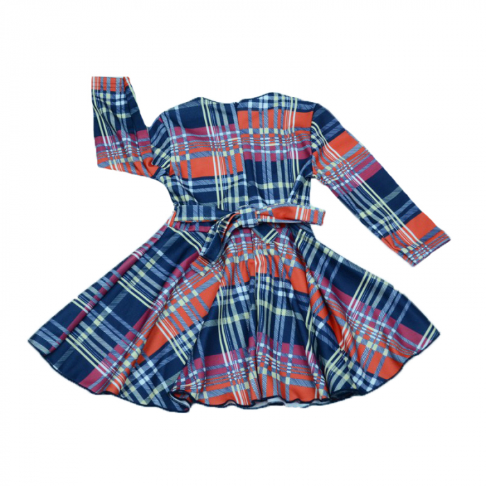 Rochita eleganta pentru fete Mini Junior SN-12-92-cm, Multicolor [4]