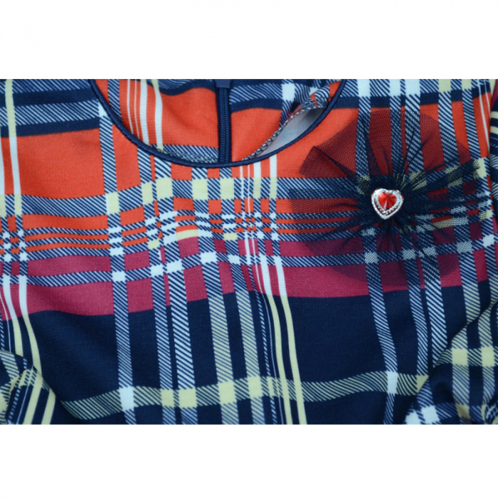 Rochita eleganta pentru fete Mini Junior SN-12-92-cm, Multicolor [3]