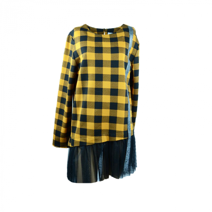 Rochita eleganta pentru fete Mini Junior SN-63-122-cm, Multicolor [1]