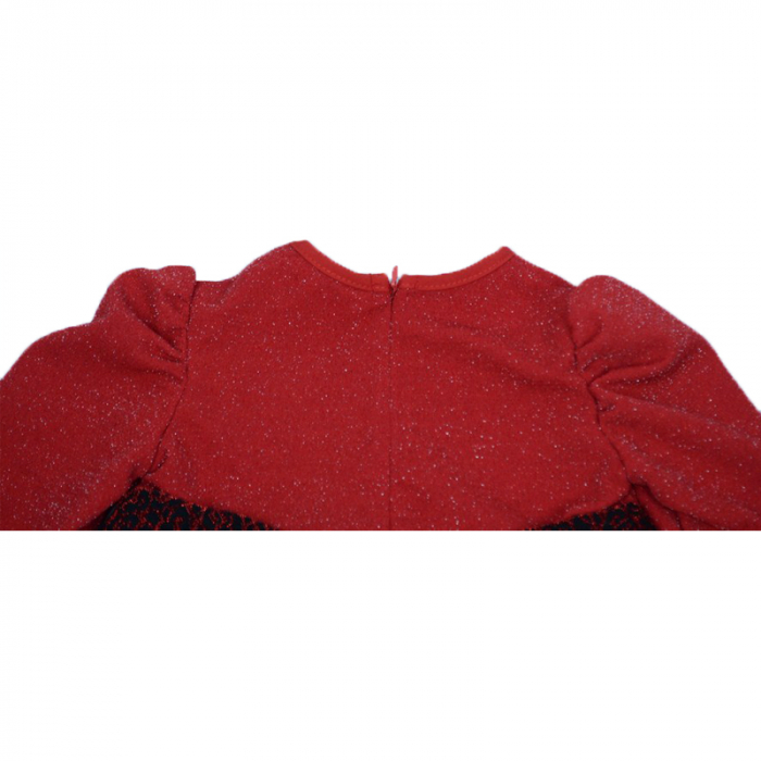 Rochita eleganta pentru fete Mini Junior SN-68-110-cm, Rosu [2]