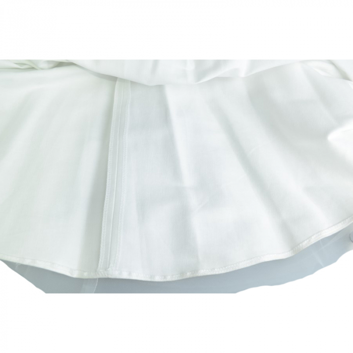 Rochita eleganta pentru fete Mini Junior TRA3-134-cm, Alb [4]