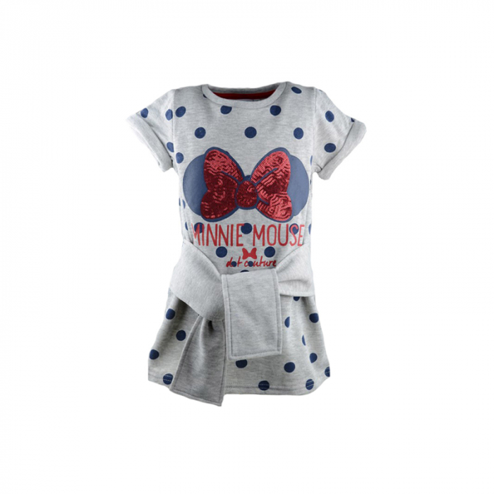 Rochita eleganta pentru fete Sun City Minnie Mouse HS1081G-98-cm, Gri [1]