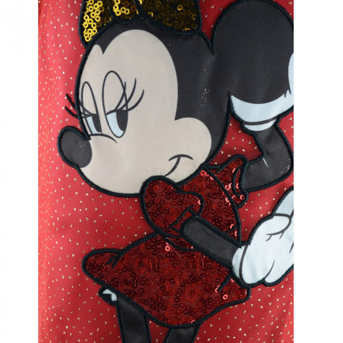 Rochita eleganta pentru fete Sun City Minnie Mouse HS1123-98-cm, Rosu [3]