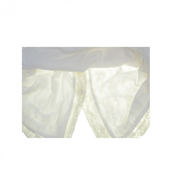 Rochita eleganta pentru fete SZAFA KRASNALI WB008A-68-cm, Alb [3]