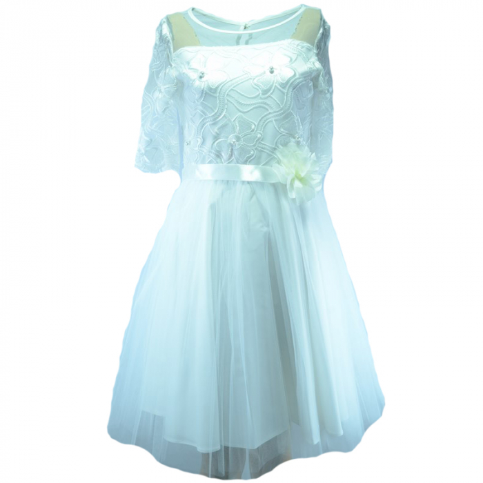 Rochita eleganta pentru fete Viwa W-85-140, Alb [2]