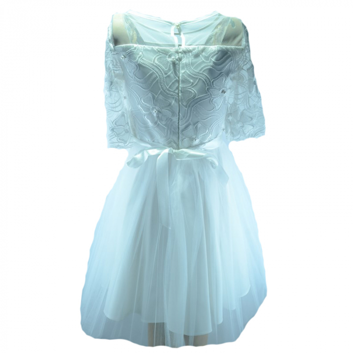 Rochita eleganta pentru fete Viwa W-85-140, Alb [4]