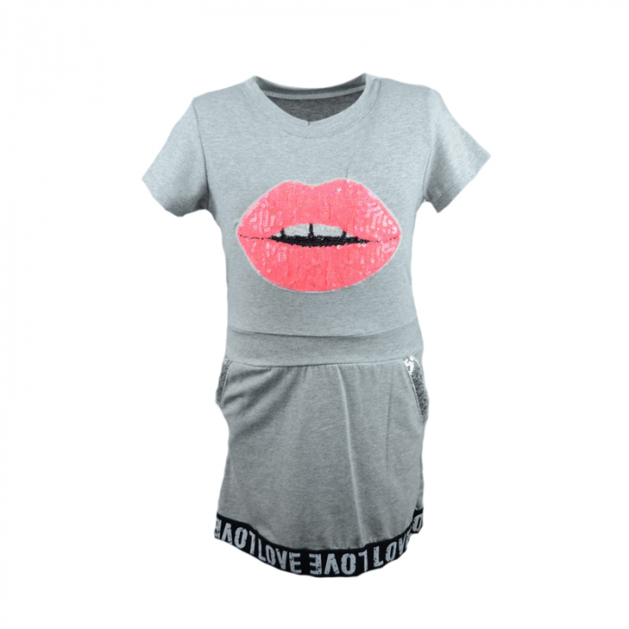 Rochita pentru fete Happy House 9084-116, Gri [1]