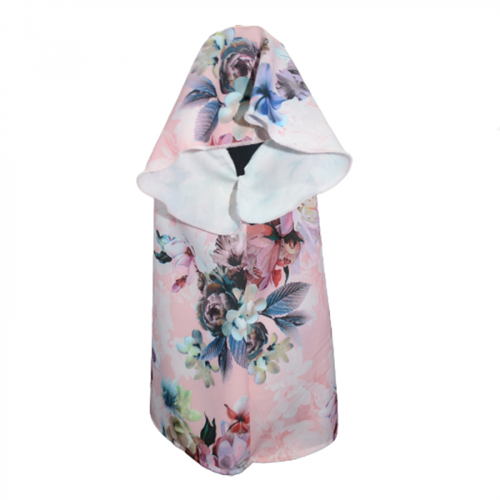 Bluza cu maneca scurta pentru fete Mini Junior IGM-7, Roz [3]