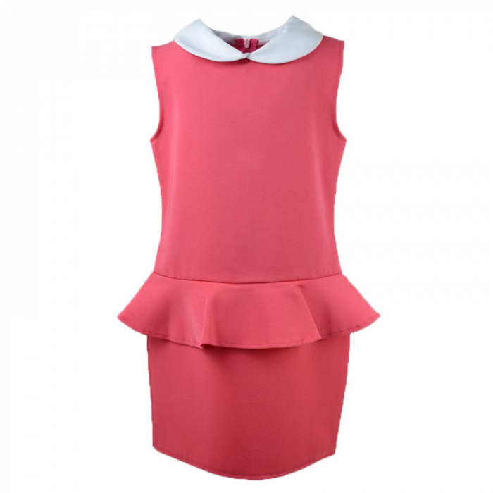 Rochita pentru fete Mini Junior 110-75R_110 cm, Roz [1]