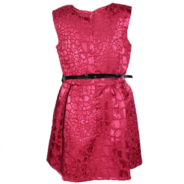 Rochita pentru fete Mini Junior 110-95V_110 cm, Visiniu [2]