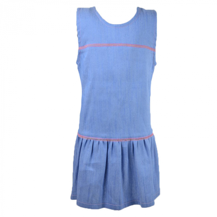 Rochita pentru fete Mini Junior 122-62A_104 cm, Albastru [2]