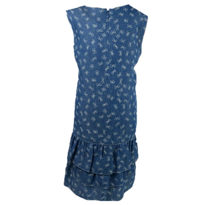 Rochita pentru fete Mini Junior 122-80AL_122 cm, Albastru [2]