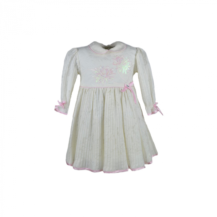 Rochita pentru fete Mini Junior 180-74C-74-cm, Crem [1]