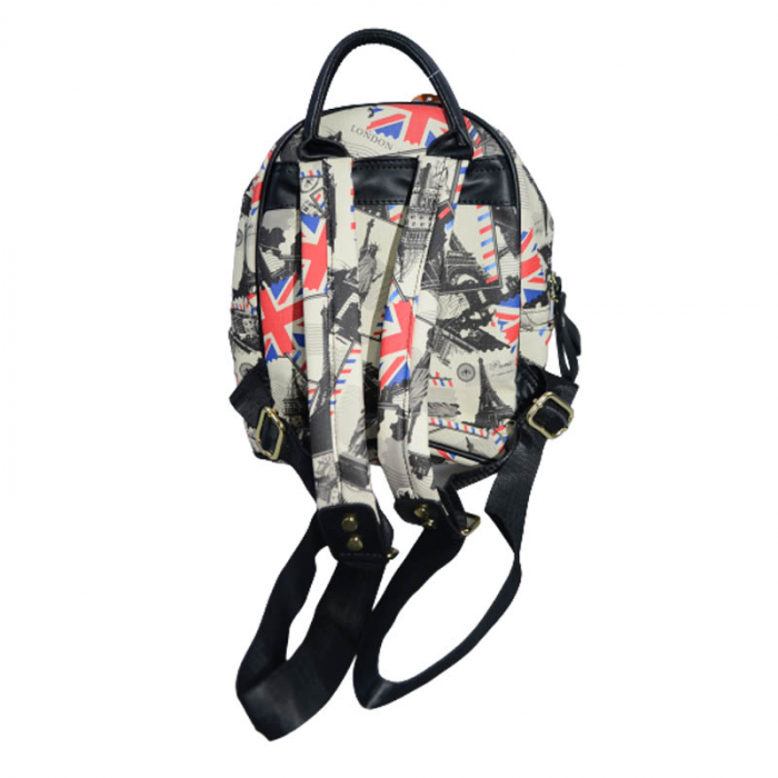 Rucsac dama 28 x 22 x 10 cm Caslon 6905-M, Multicolor [2]