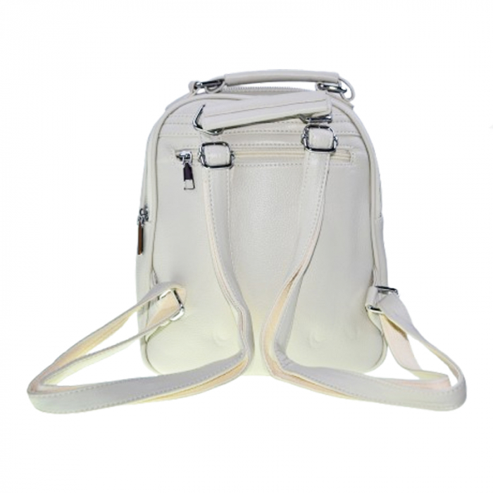 Rucsac dama casual Caslon RS-C1, Crem [3]