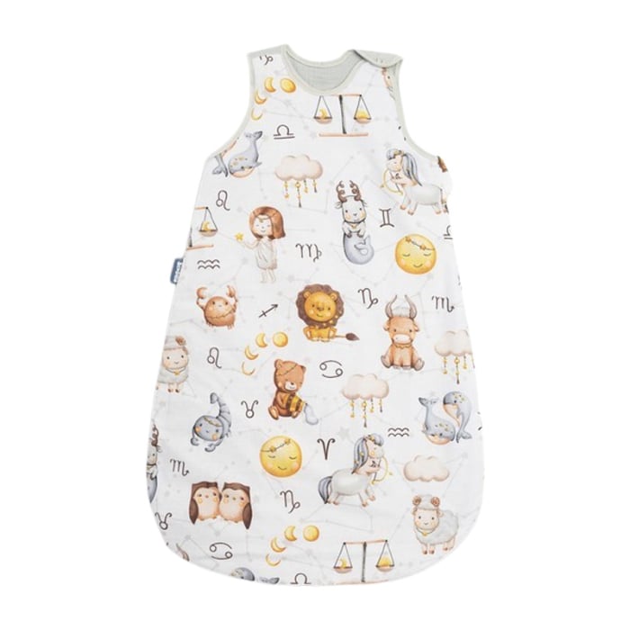 Sac de dormit fara picioare din bumbac marimea M pentru copii Sensillo SILLO-399065, Gri [1]