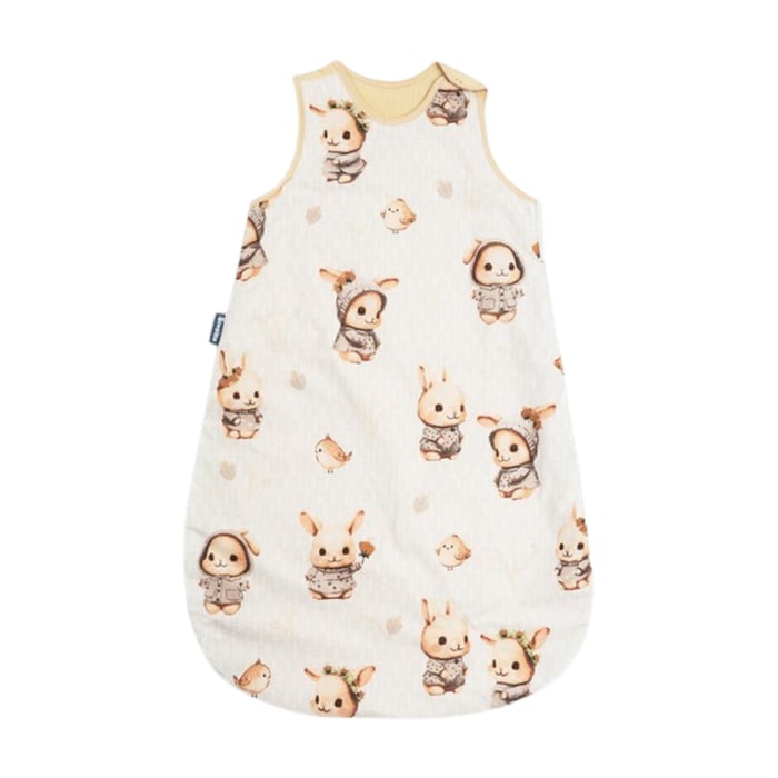 Sac de dormit fara picioare din bumbac marimea M pentru copii Sensillo SILLO-399089, Crem [1]