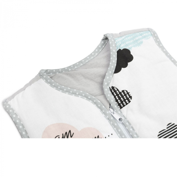 Sac de dormit fara picioare din bumbac marimea S pentru copii Sensillo SILLO-4380, Gri [2]